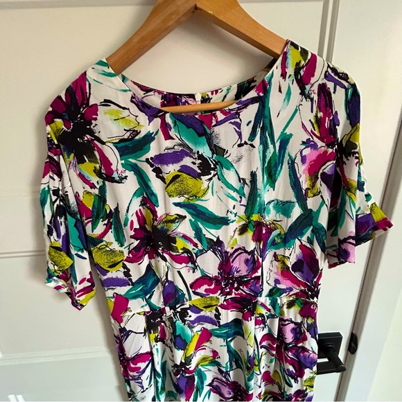 Floral Multicolor Floral Dress - Picture 1 of 4